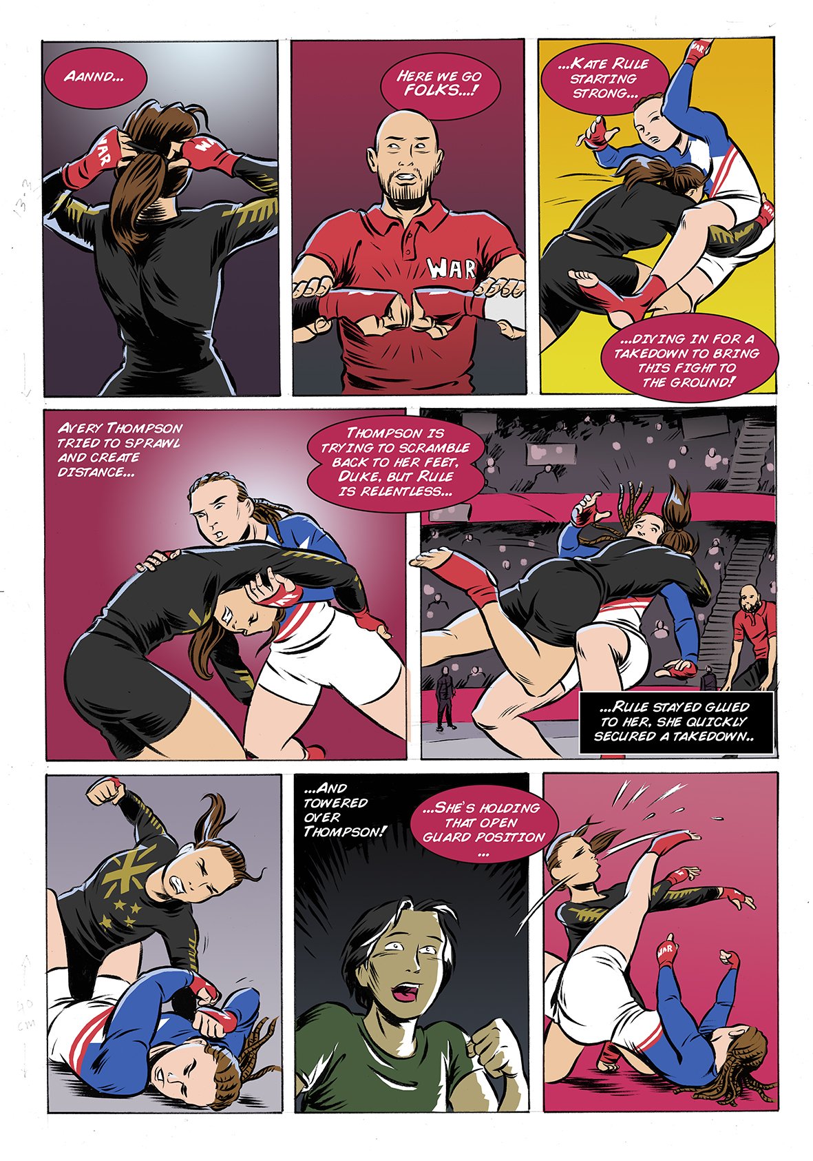 WAR: The Journey of Martial, Issue 2 comic page 1