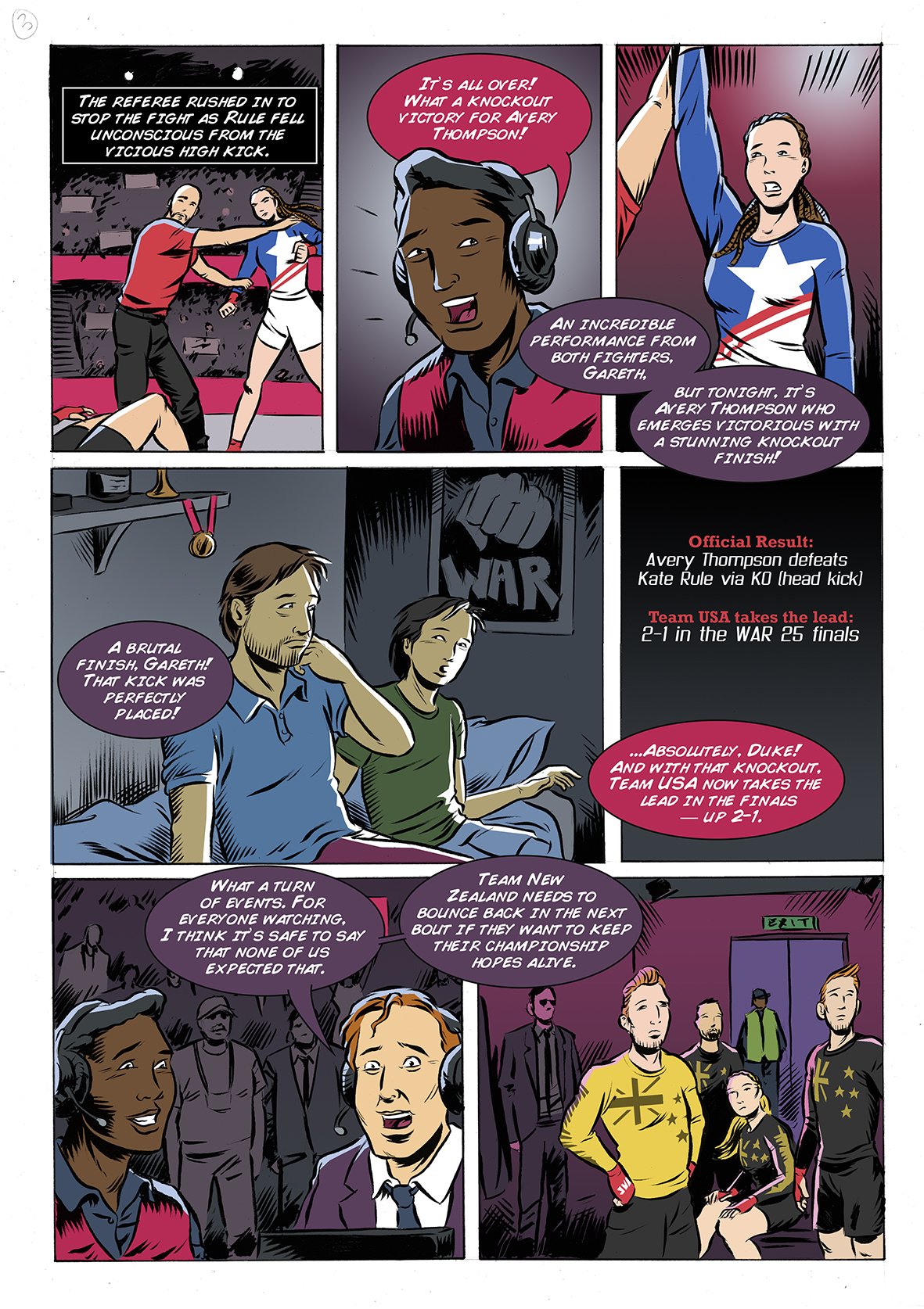 WAR: The Journey of Martial, Issue 2 comic page 3